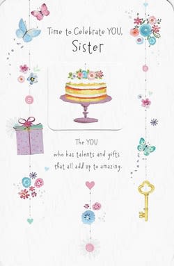 ORDER 9-250-Pkt 199-250-Sister Birthday