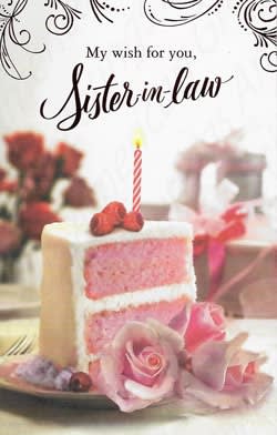 Pkt #199-264-Sister-in-Law Birthday