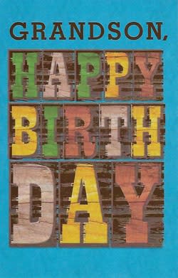 Pkt #199-320-Grandson Birthday