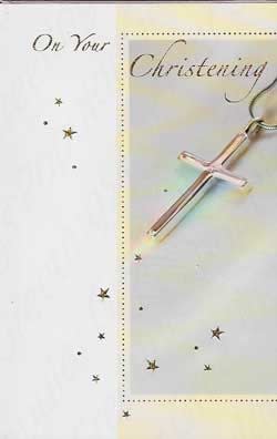 Pkt #199-457-Baby Christening Congratulations