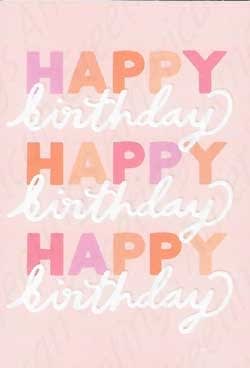 American Greetings Birthday Card