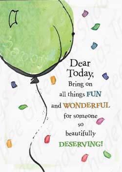 General Birthday Greeting Card
