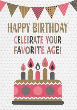 Humor Birthday Greeting Card, Funny Birthday Greeting Card