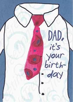 Dad Birthday Greeting Card, Father Birthday Greeting Card, Relative Birthday Greeting Card