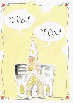 Wedding Congratulations Greeting Card
