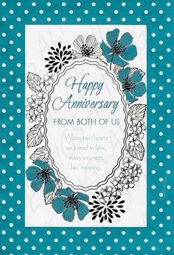 Anniversary Congratulations Greeting Card