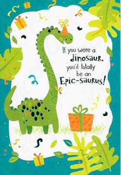 Recycled Paper Greetings Juvenile Birthday Card