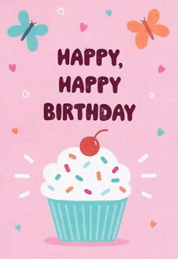 American Greetings Birthday Card