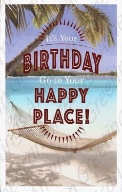 American Greetings Birthday Card
