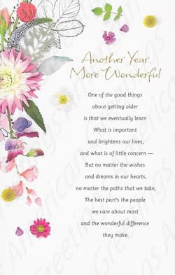 American Greetings Birthday Card