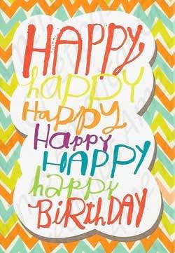 American Greetings Birthday Card