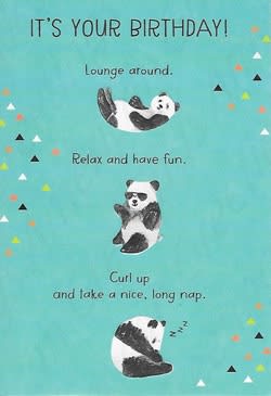 American Greetings Birthday Card