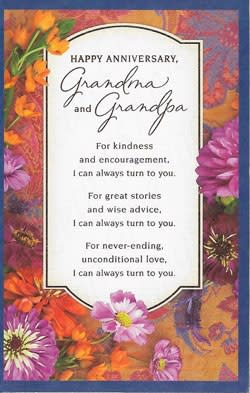 American Greetings Grandparents Anniversary