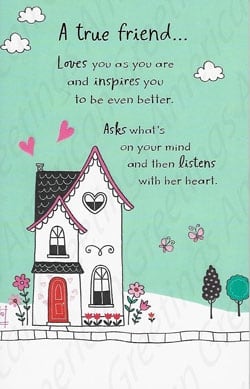 American Greetings Friendship Card