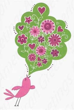 American Greetings Blank Note Greeting Card