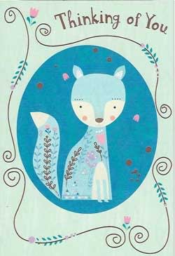 American Greetings Blank Note Greeting Card