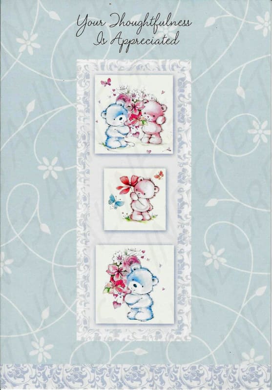 Pre-priced Thank You Cards, Value Priced Thank You Cards