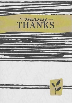 Pre-priced Thank You Cards, Value Priced Thank You Cards