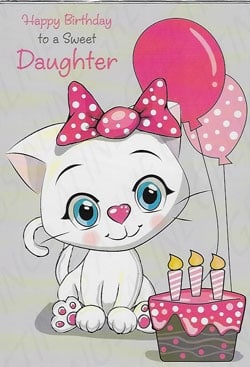 Pre-Priced Daughter Birthday Cards, Value Line Daughter Birthday Cards