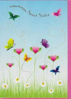 Pre-Priced Sister Birthday Cards, Value Priced Sister Birthday Cards