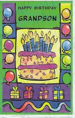 Pre-Priced Grandson Birthday Cards, Value Priced Grandson Birthday Cards