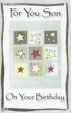 Pre-Priced Son Birthday Cards, Value Priced Son Birthday Cards