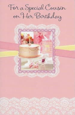 Pre-Priced Cousin Birthday Cards