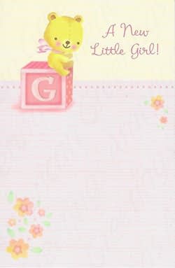 Pkt #9-447-Baby Girl Congratulations