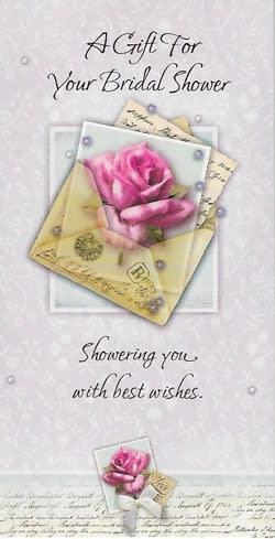 Pkt #9-471-Bridal Shower Money Holder