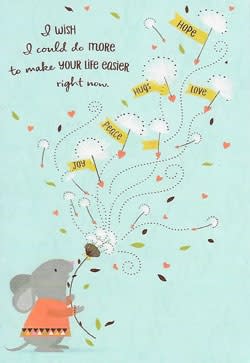 American Greetings Get Well Care & Concern Greeting Card