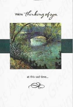 American Greetings Sympathy Greeting Card