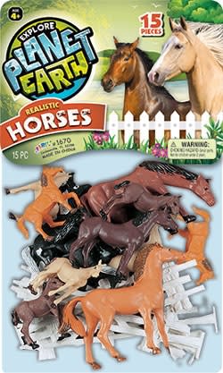 R03 B22-1670 Planet Earth Horses