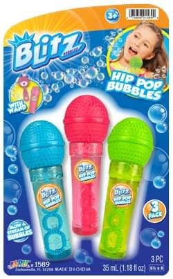 R16 B06-1589 Hip Hop Bubbles-3 pack