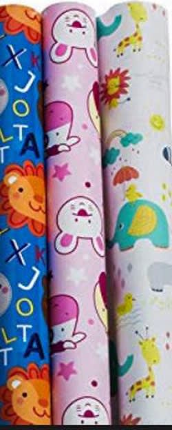Wholesale Baby Gift Wrap Rolls