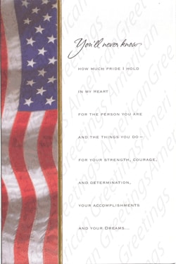 16 Pack American Greeting Veteran's Day Cards