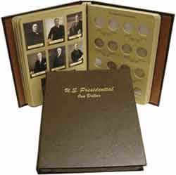 Dansco Coin Albums with Slipcase Covers- Sacagawea Dollars
