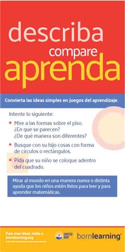 <span style="font-weight: bold;"><br><br>60691   Grow & Learn Spanish Describe Portable Sign #9</span> <br><ul>