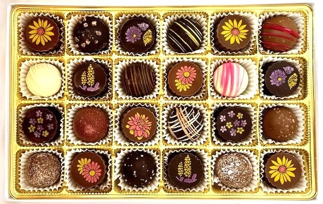 Wild Flower & Assorted Truffles - 24