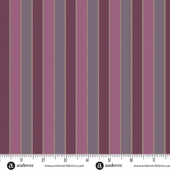 AUTUMN BOUQUET:  Ribbon Weave in Purple by Renee Nanneman