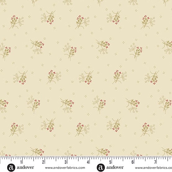 AUTUMN BOUQUET:   Nosegay in Cream by Renee Nanneman