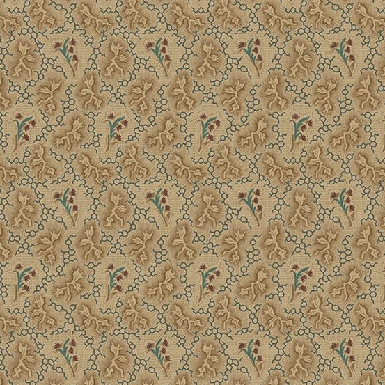 AYLA:  Thistle Bloom Oak Brown  A-1721-N   by Max and Louise
