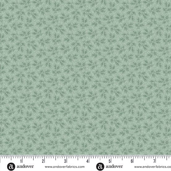 JINGLE BELL  Fallen Branch Vintage Blue A-10360-B    by Laundry Basket Quilts