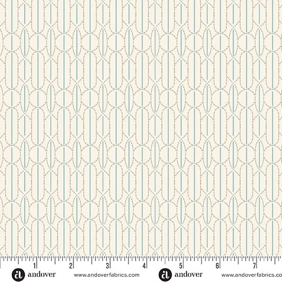 SEWING BIRD:  Pintuck Doily Cream A-1614-L by Laundry Basket Quilts