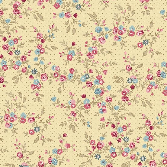 Trailing Vines in Yellow by Max and Louise