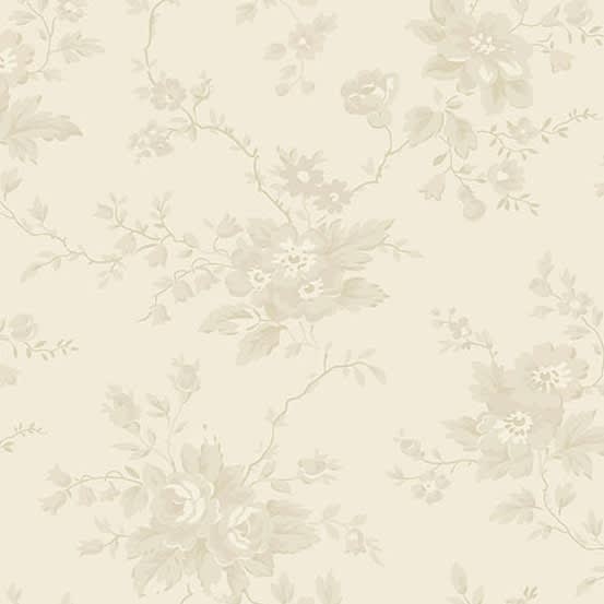 SPECIAL DELIVERY Heirloom Rose  Cream A-10468-L  by Laundry Basket Quilts