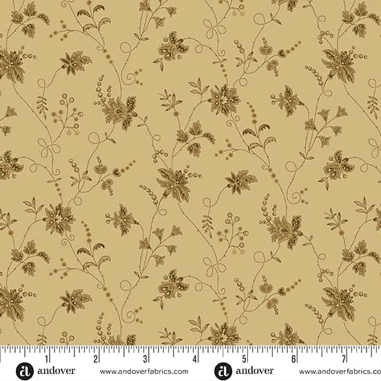 TRUNK TREASURES: Trellis Sand by Jo Morton TRUNK TREASURES: Trellis Sand by Jo Morton