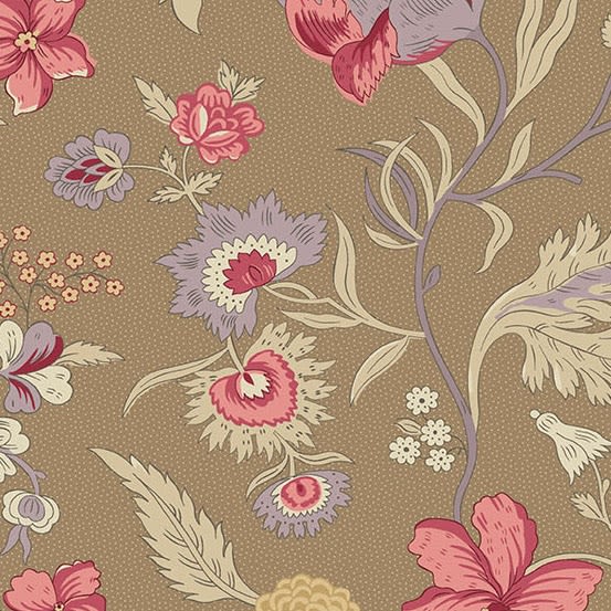 WILDFLOWER COTTAGE: WILDFLOWERS in Toffee  by Renee Nanneman