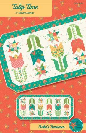 Tulip Time Table Runner Pattern  by Anka's Treasures