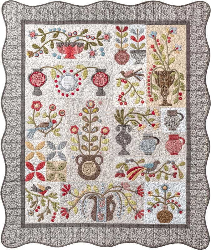 Gardenhurst Applique Quilt Pattern by Irene Blanck