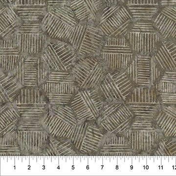 HEXI NEUTRAL BATIK  EARTH 81700-35 BANYAN  BATIKS